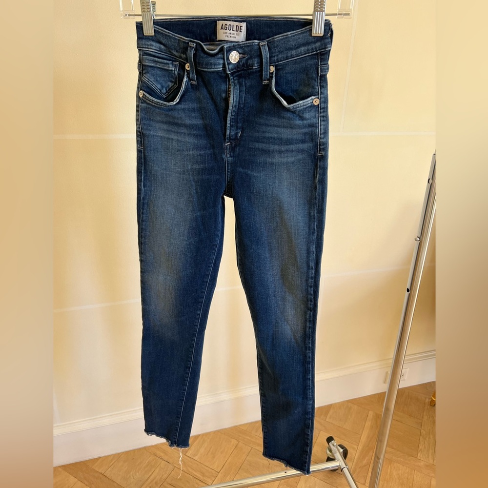 Agolde stretch skinny jeans